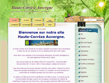 Tablet Screenshot of hautecorrezeauvergne.fr